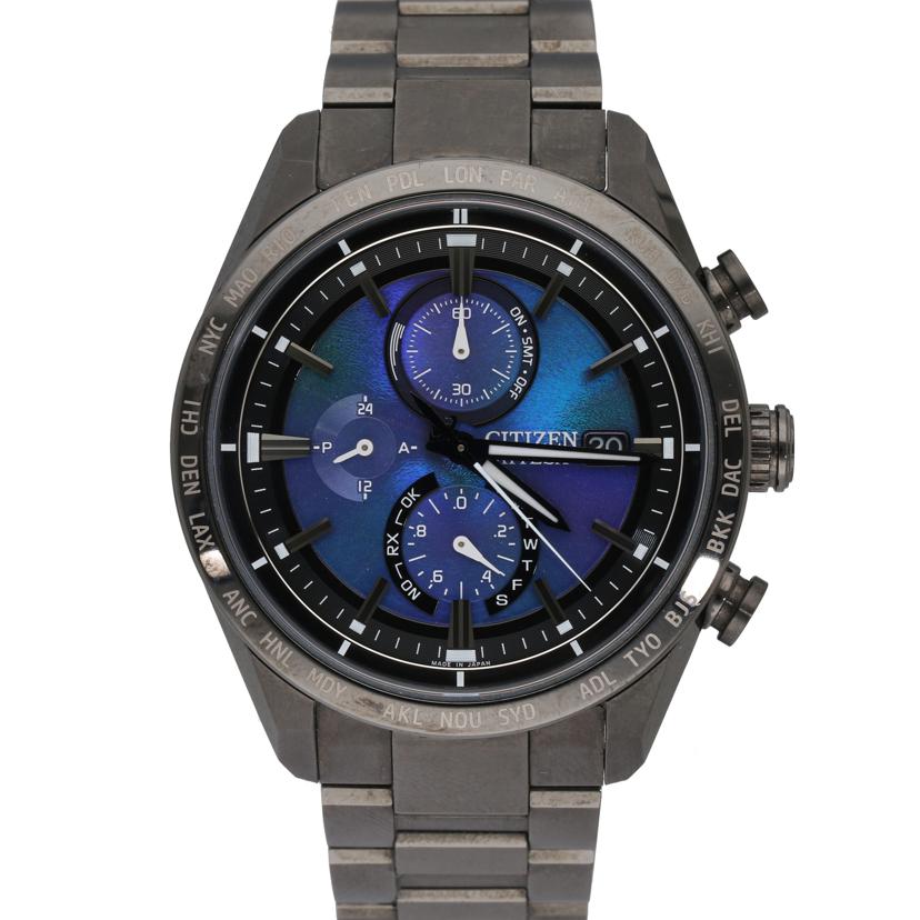 CITIZEN シチズン/アテッサ・エコドライブ電波ソーラー／HAKUTO－Rコラボ/AT8285-68Z//392******/Aランク/89