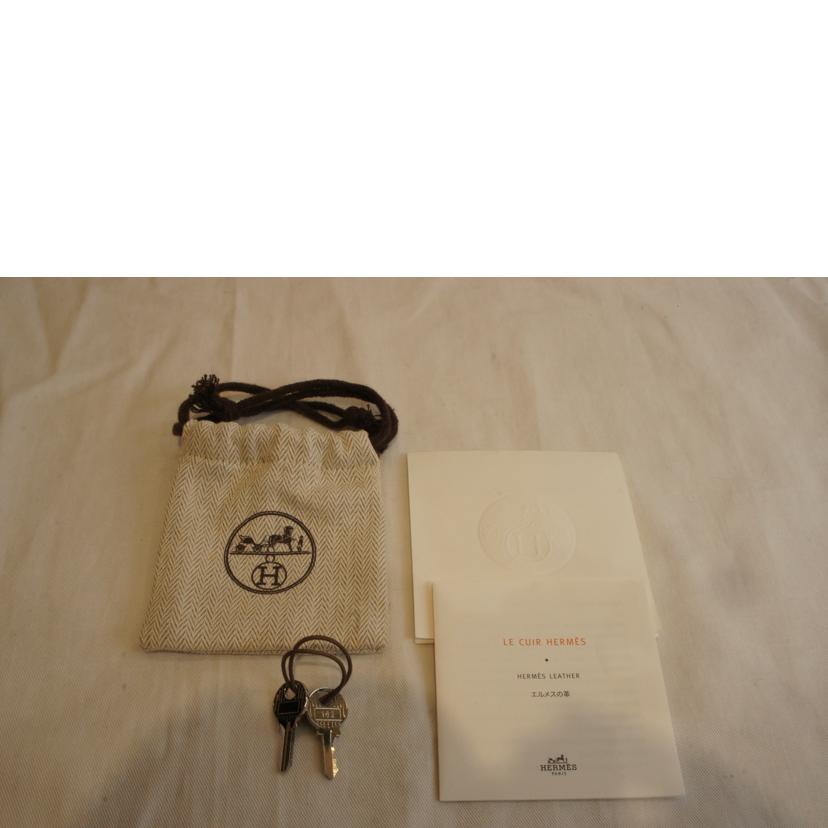 HERMES エルメス/ピコタンロックGM／ノワール／SV金具//□N/Aランク/92