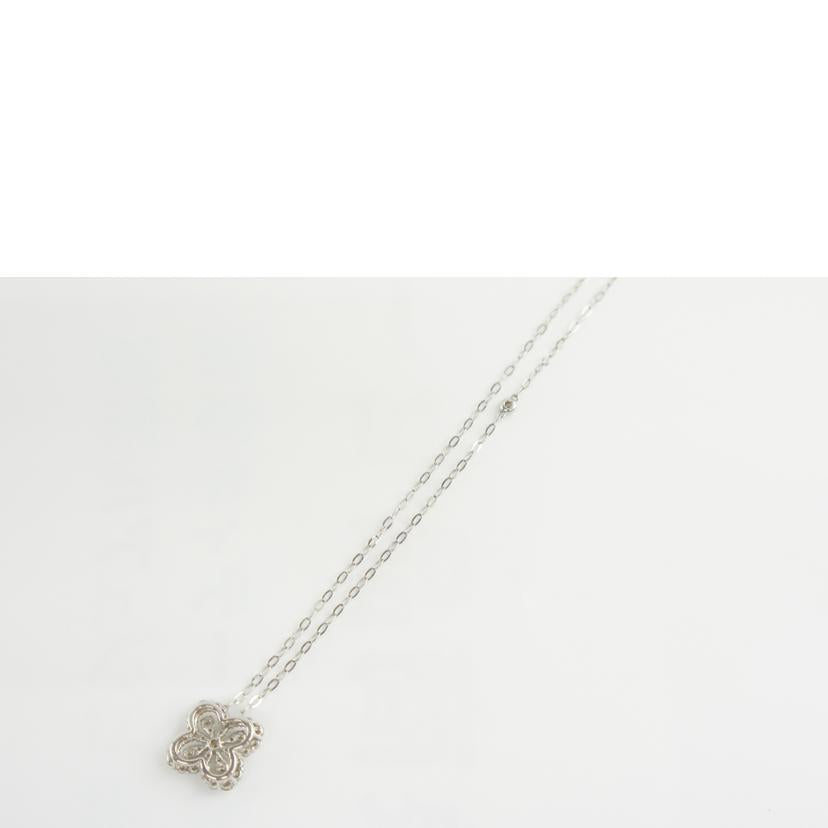 Pt950ダイヤスリーピングネックレス1．00//ABランク/64