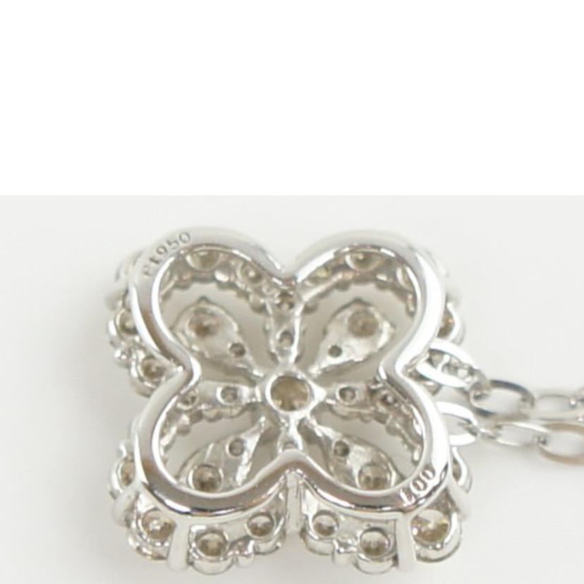 Pt950ダイヤスリーピングネックレス1．00//ABランク/64