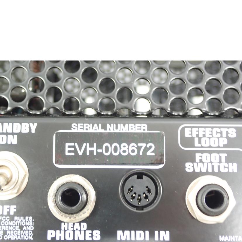 EVH EVH/ヘッドアンプ／50W/50W 5150Ⅲ//EVH-008672/Bランク/62