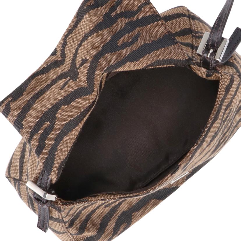 FENDI フェンディ/ミニマンマバケットハンド／ゼブラ柄/2111-8BR180//ABランク/75