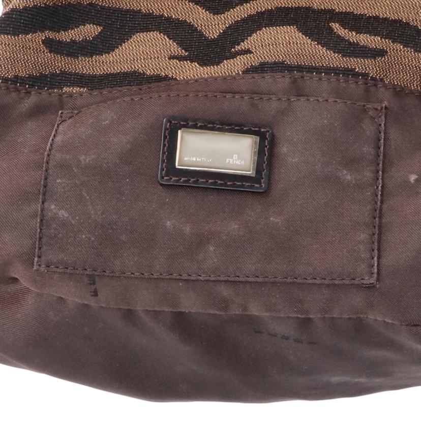 FENDI フェンディ/ミニマンマバケットハンド／ゼブラ柄/2111-8BR180//ABランク/75