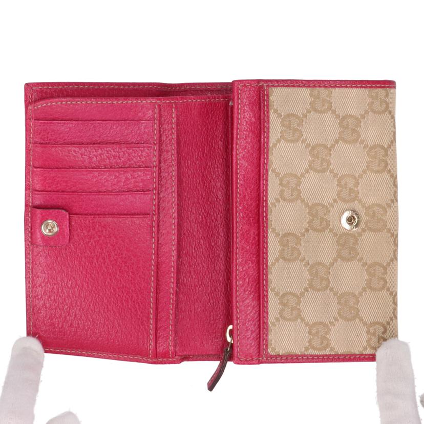 GUCCI ｸﾞｯﾁ/GG　二つ折り財布/154258//041*/Aランク/70