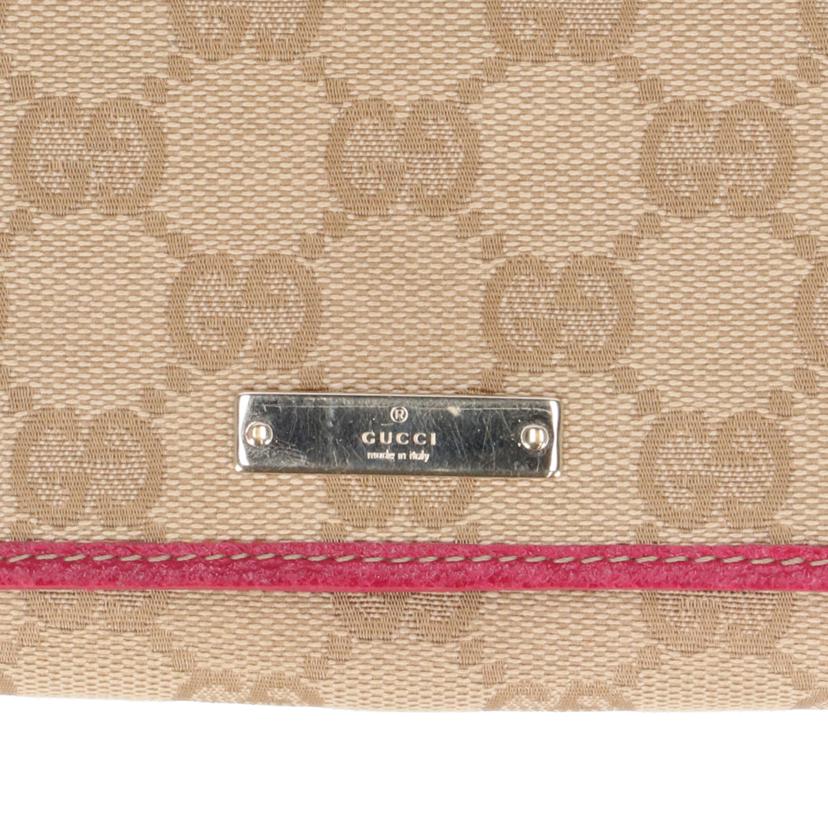 GUCCI ｸﾞｯﾁ/GG　二つ折り財布/154258//041*/Aランク/70