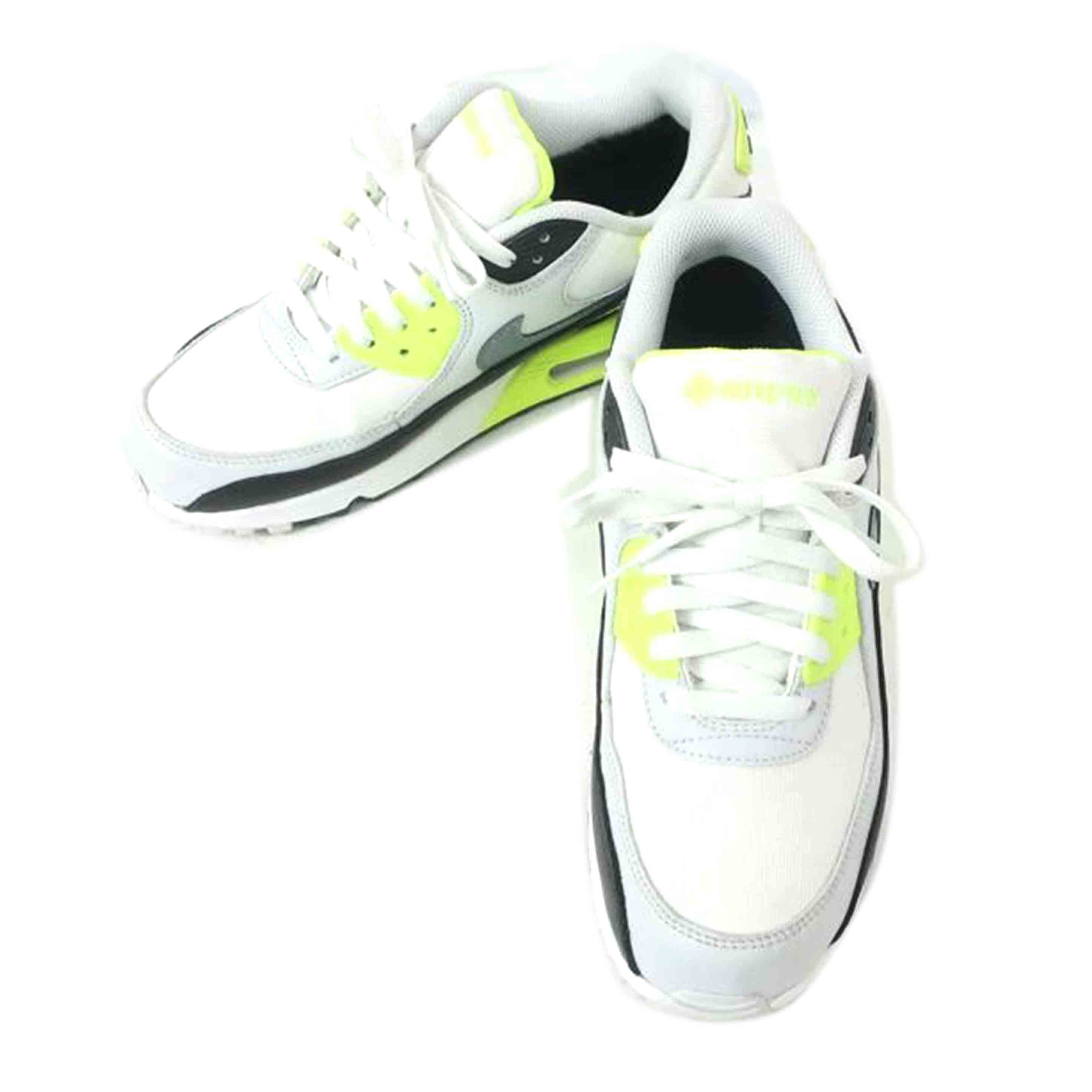 NIKE ナイキ/AIR　MAX　90　GTX　26．5cm　ホワイト×メタリックイエロー/FD5810-102//ABランク/65
