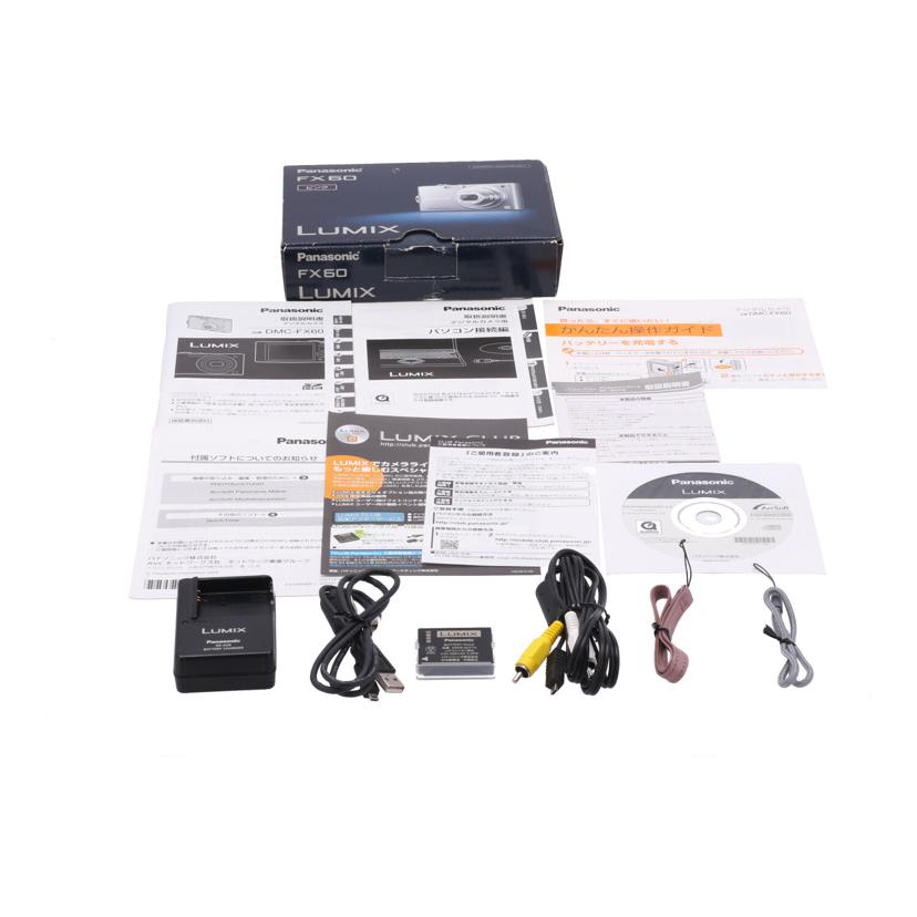 Panasonic パナソニック/デジタルカメラ（オールド）／LUMIX/DMC-FX60//FG9LB007036/Bランク/89
