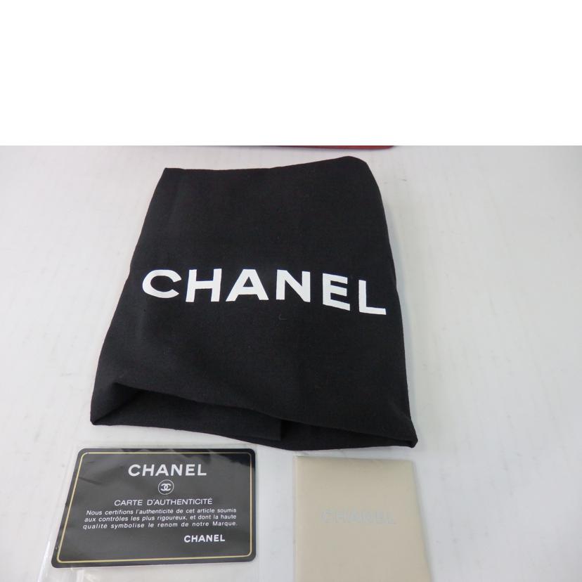 CHANEL シャネル/ココマーク／PSTトート／キャビアスキン／赤／シルバー金具/20994//133*****/Aランク/84