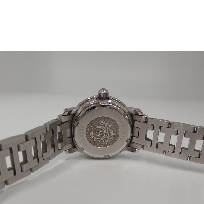 HERMES エルメス/クリッパーダイバー／白文字盤／クォーツ/CL5.210//147****/Bランク/82