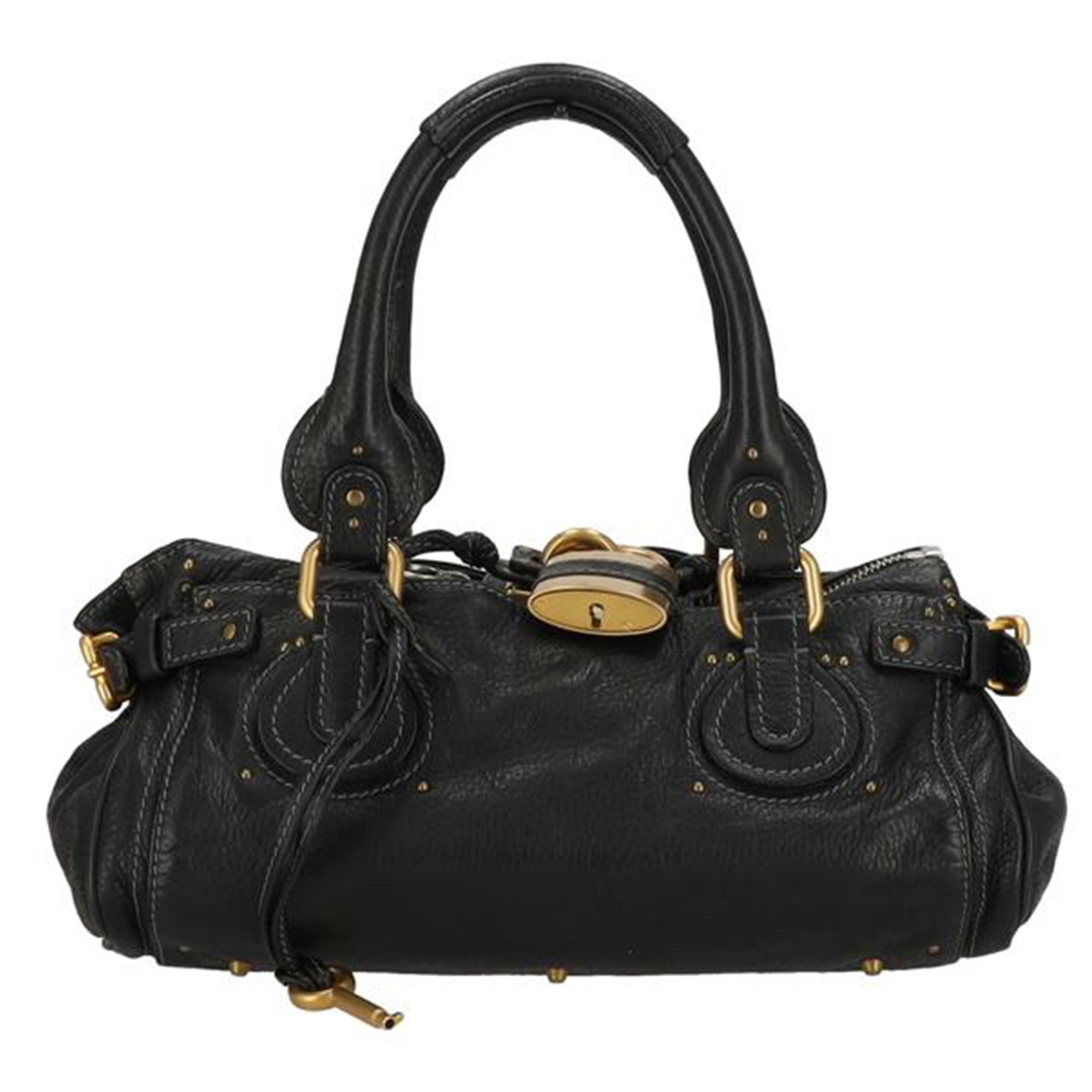 Chloe クロエ/パディントンレザーバッグ//ABランク/91