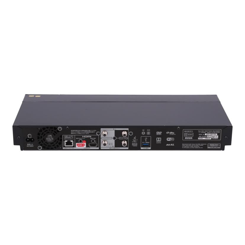 SONY ソニー/4K対応BDレコーダー/BDZ-FBW1000//1056167/Bランク/78