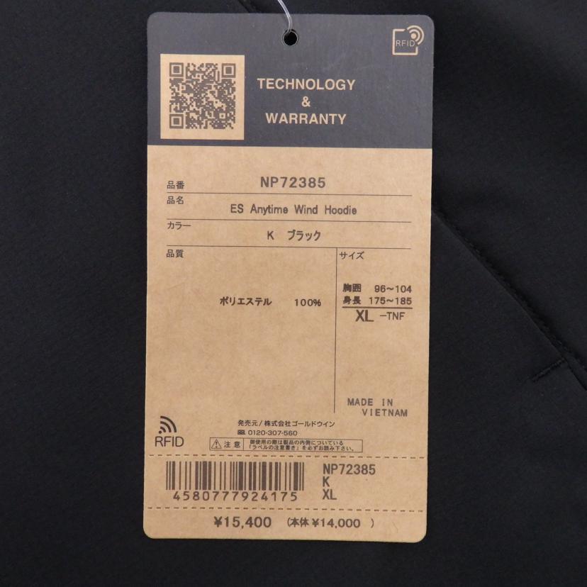 THE　NORTH　FACE　/ES　Anytime　WindHoodie/NP72385//Sランク/77