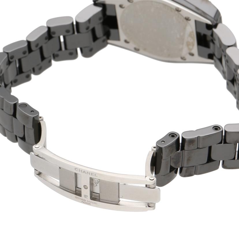 CHANEL シャネル/J12ブラックセラミック/33mm/12Pダイヤ/クォ-ツ/H1625//JM9****/Aランク/18