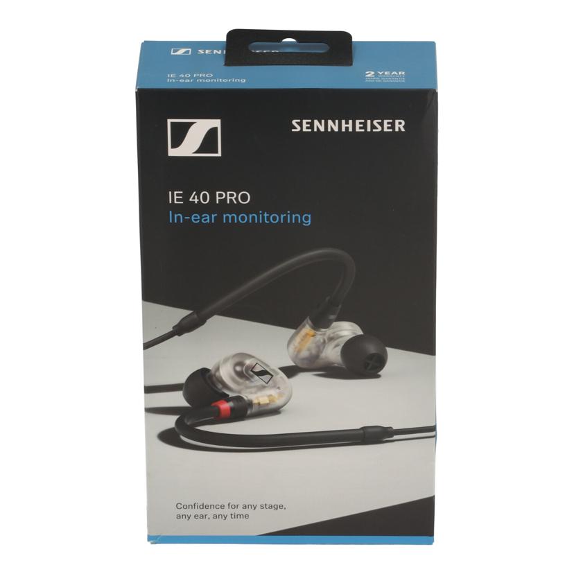 Sennheiser ゼンハイザー　/有線イヤホン/IE 40 PRO//0017604/Bランク/81