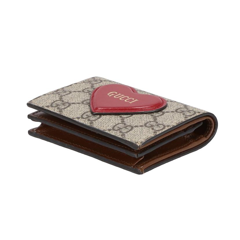 GUCCI グッチ/GUCCI コンパクトウォレット ハートモチーフ GGスプリーム/648848//041*/Bランク/19