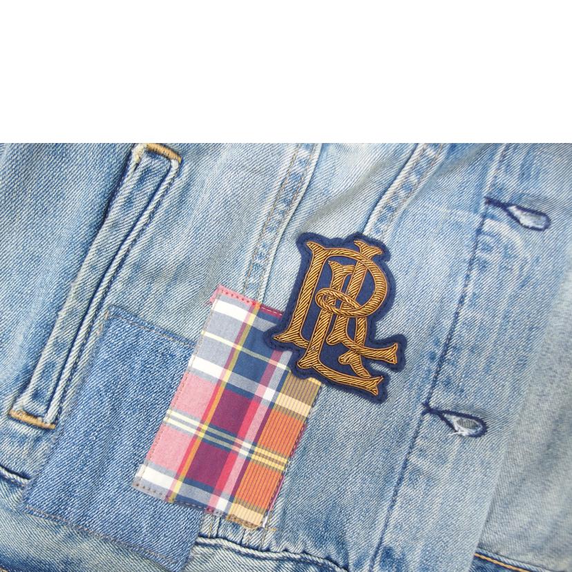 POLO RALPH LAUREN ポロラルフローレン/パッチワークデザインデニムジャケット//ABランク/88