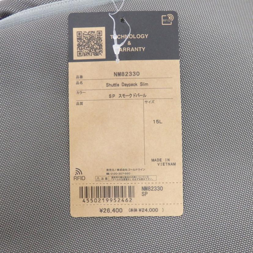 THE　NORTH　FACE　/Shuttle　Daypack　Slim　15L/NM82330//Sランク/77