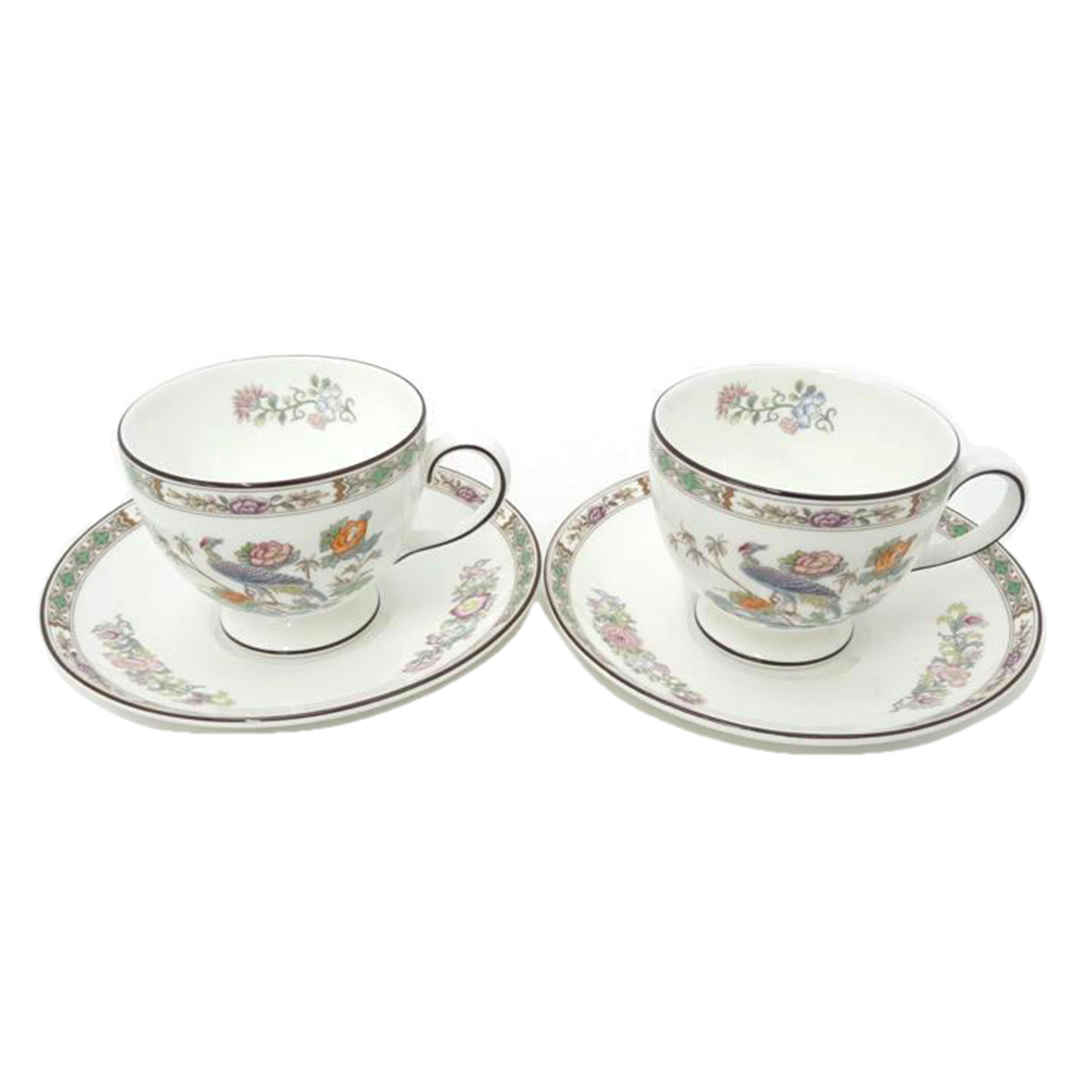 ウェッジウッド ウェッジウッド/ウェッジウッド　KUTANI　CRANE　ペアカップ＆ソーサー//Aランク/69