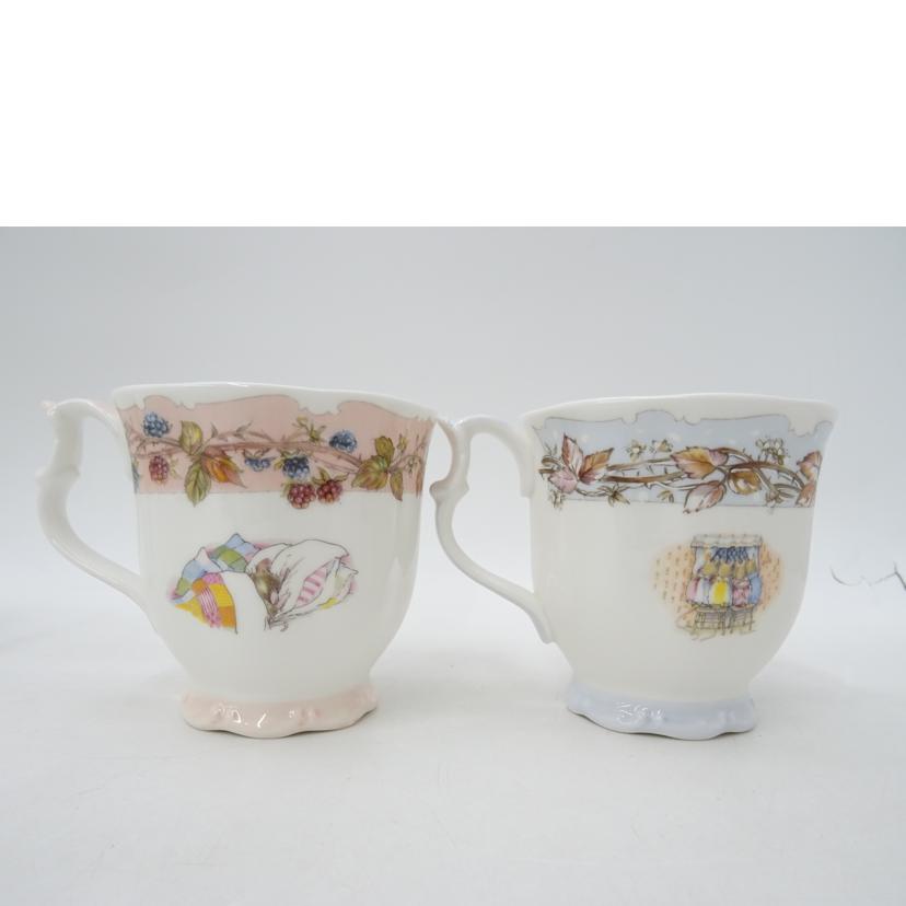 Royal Doulton ロイヤルドルトン/ロイヤルドルトン Brambly Hedge マグカップ 四季4個セット//SAランク/69