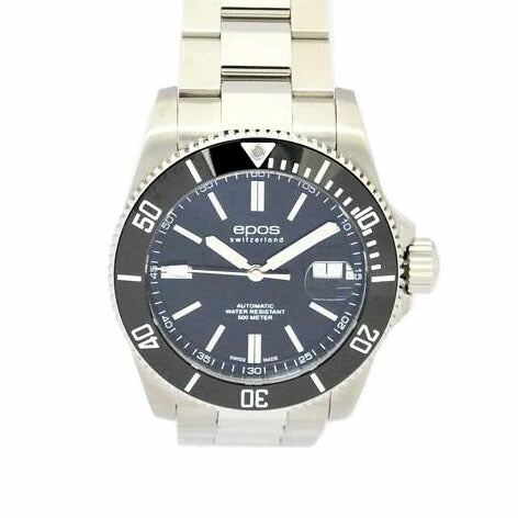 epos エポス/スポーティブダイバー／500m／メンズ自動巻き/3504BK//015**/SAランク/88