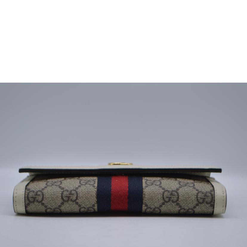 GUCCI グッチ/オフディアGGスプリームコンチネタルレザーウォレット/523153//114*/ABランク/89