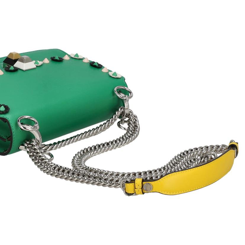 FENDI フェンディ/キャナイスモールチェーンショルダーバッグ／フラワー/8M0381 A0ZP//Aランク/85