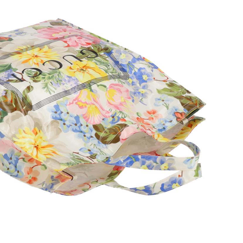 GUCCI グッチ/PVCトートバッグ/フラワー/575140//467***/ABランク/85