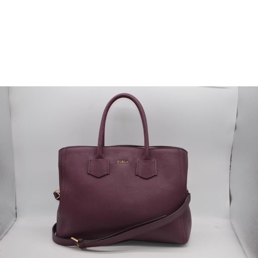 FURLA フルラ/カプリッチョ／シボレザー／ボルドー//Aランク/89