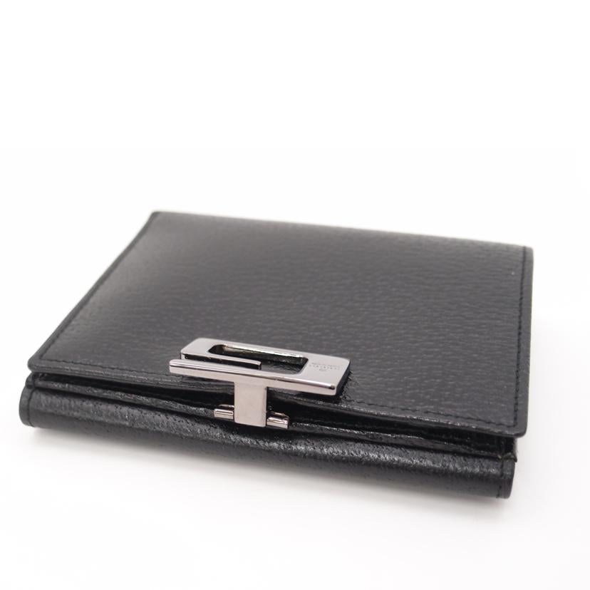 GUCCI グッチ/Wホック二つ折り財布／ブラック/035.2031//209*/Aランク/69