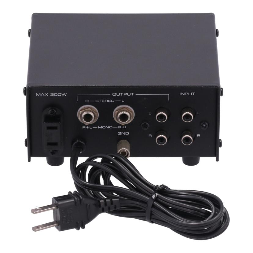 TOA ティーオーエー　/MM型フォノイコライザー/REQ-100//92K2770/Bランク/75