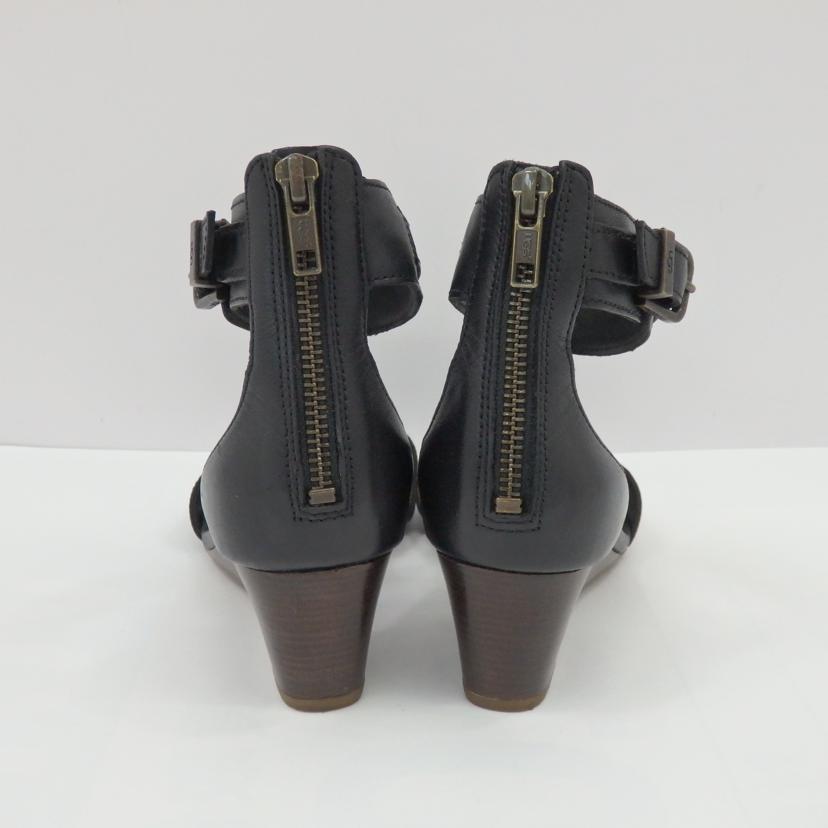 UGG アグ/ウェッジソール　レザーサンダル　W　CHAR/1018581W/BLK//ABランク/77