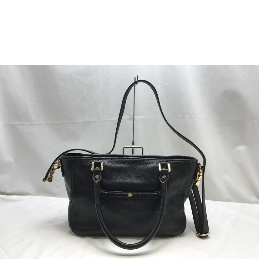 TORY BURCH トリーバーチ/2WAY ハンドバッグアマンダレザーブラック//ABランク/51