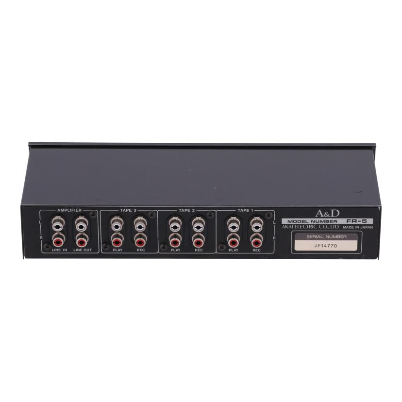 A&D/AKAIのテープデッキセレクタ、FR-5です