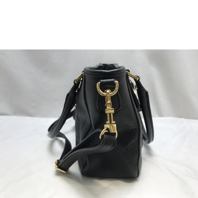 TORY BURCH トリーバーチ/2WAY ハンドバッグアマンダレザーブラック//ABランク/51