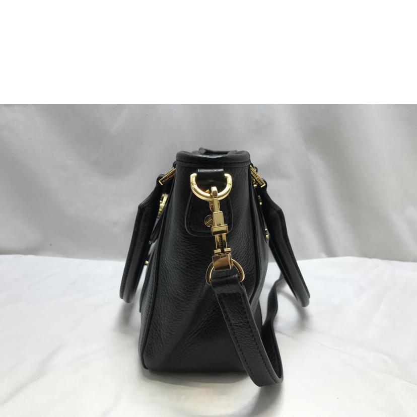 TORY BURCH トリーバーチ/2WAY ハンドバッグアマンダレザーブラック//ABランク/51