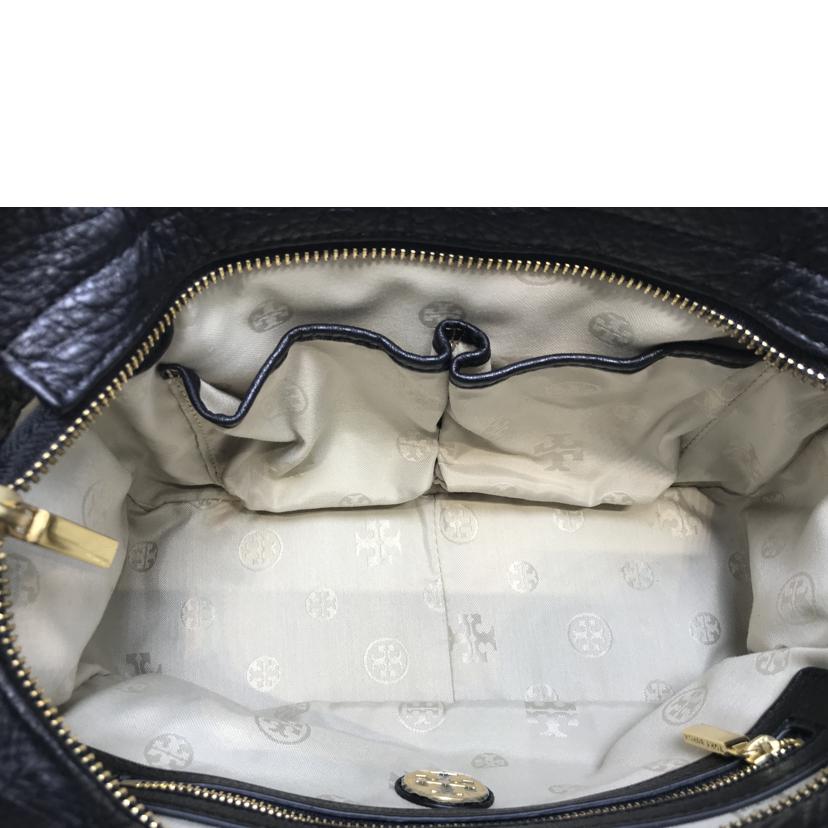 TORY BURCH トリーバーチ/2WAY ハンドバッグアマンダレザーブラック//ABランク/51