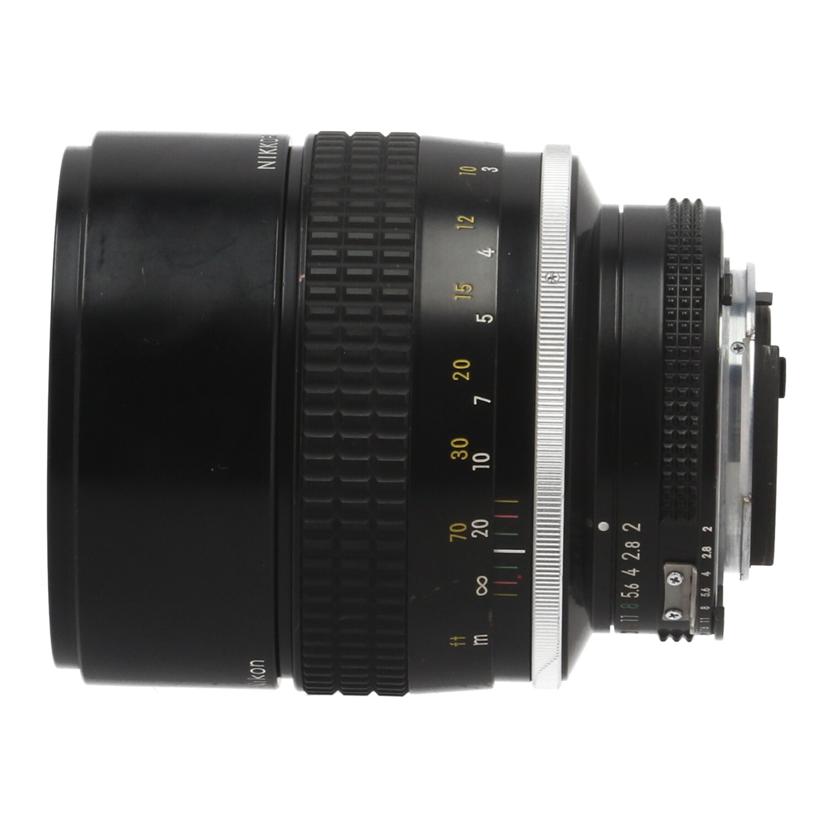 Nikon ニコン　/交換レンズ／135mm/Ai 135mm F2//196081/Bランク/85