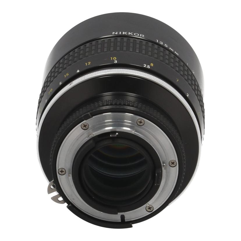 Nikon ニコン　/交換レンズ／135mm/Ai 135mm F2//196081/Bランク/85