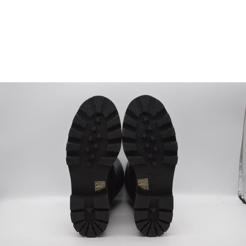 JIMMY　CHOO ジミーチュウ/バイカーⅡファーインアンクルレザーブーツ／23．5cm/BIKERⅡ//Aランク/89