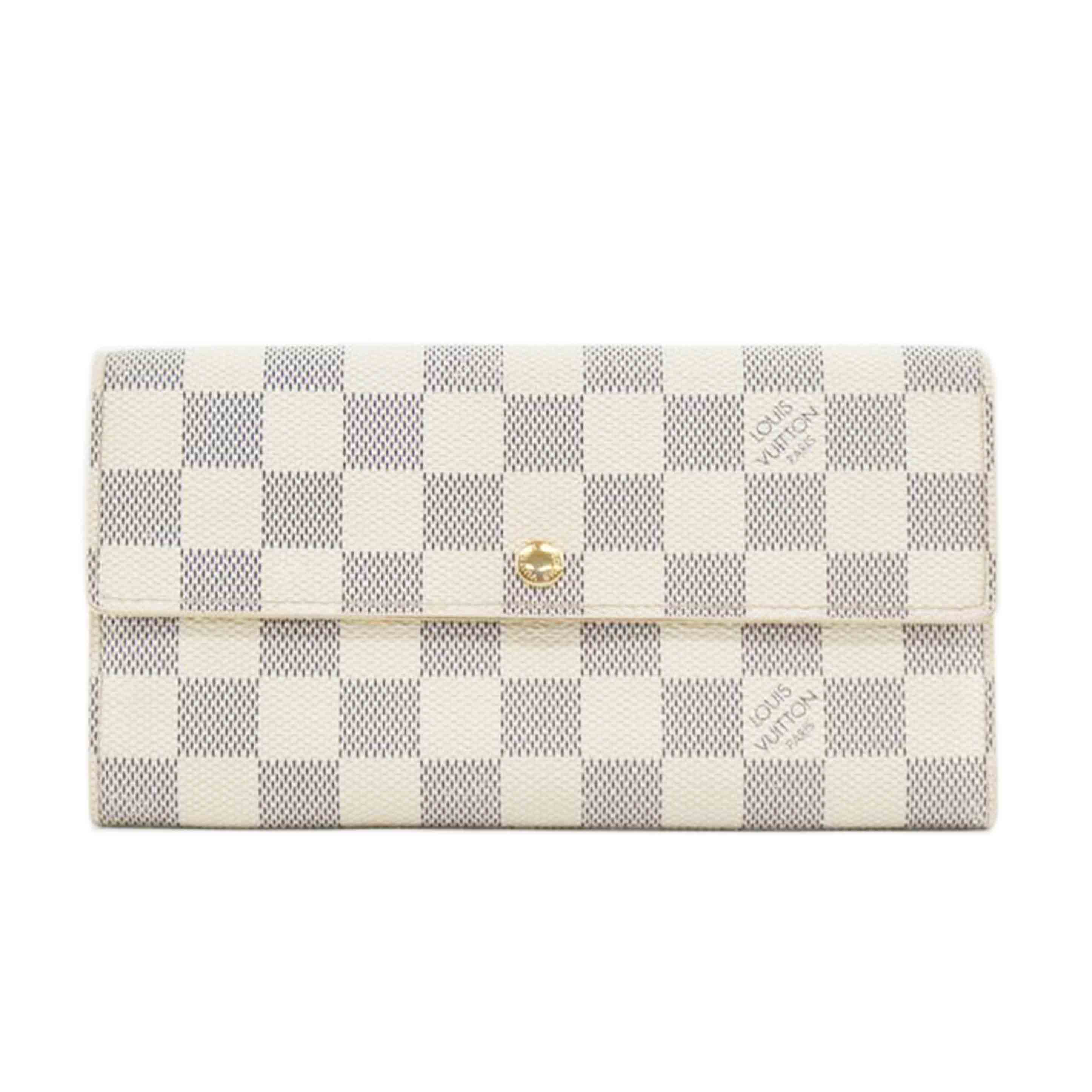 LOUIS　VUITTON ルイ・ヴィトン/ポルトフォイユ・サラ／ダミエ・アズール/N61735//MI2***/ABランク/64