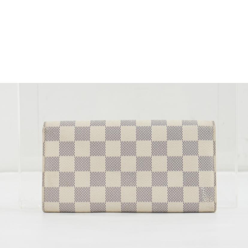 LOUIS　VUITTON ルイ・ヴィトン/ポルトフォイユ・サラ／ダミエ・アズール/N61735//MI2***/ABランク/64