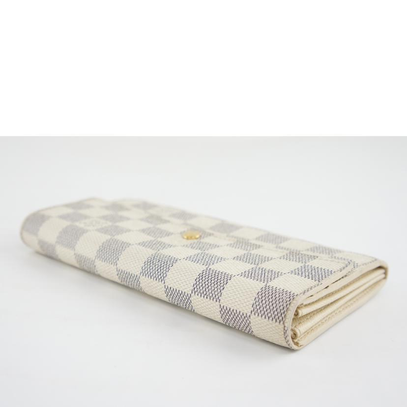LOUIS　VUITTON ルイ・ヴィトン/ポルトフォイユ・サラ／ダミエ・アズール/N61735//MI2***/ABランク/64