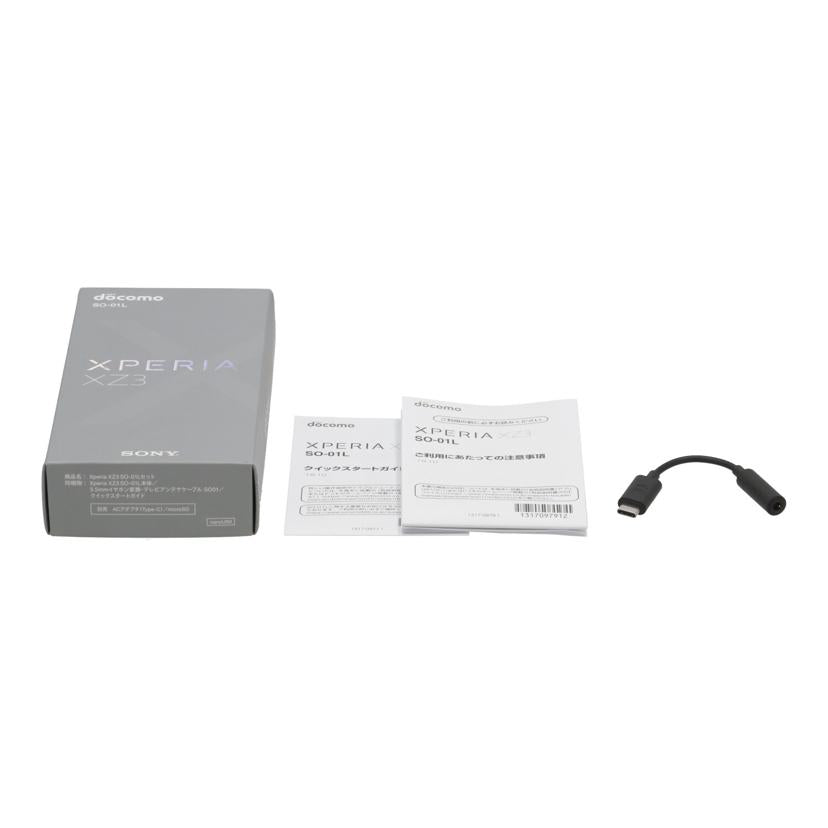 SONY　docomo ソニー/スマートフォン／Xperia　XZ3　64GB/SO-01L//QV7115BA1K/Bランク/69