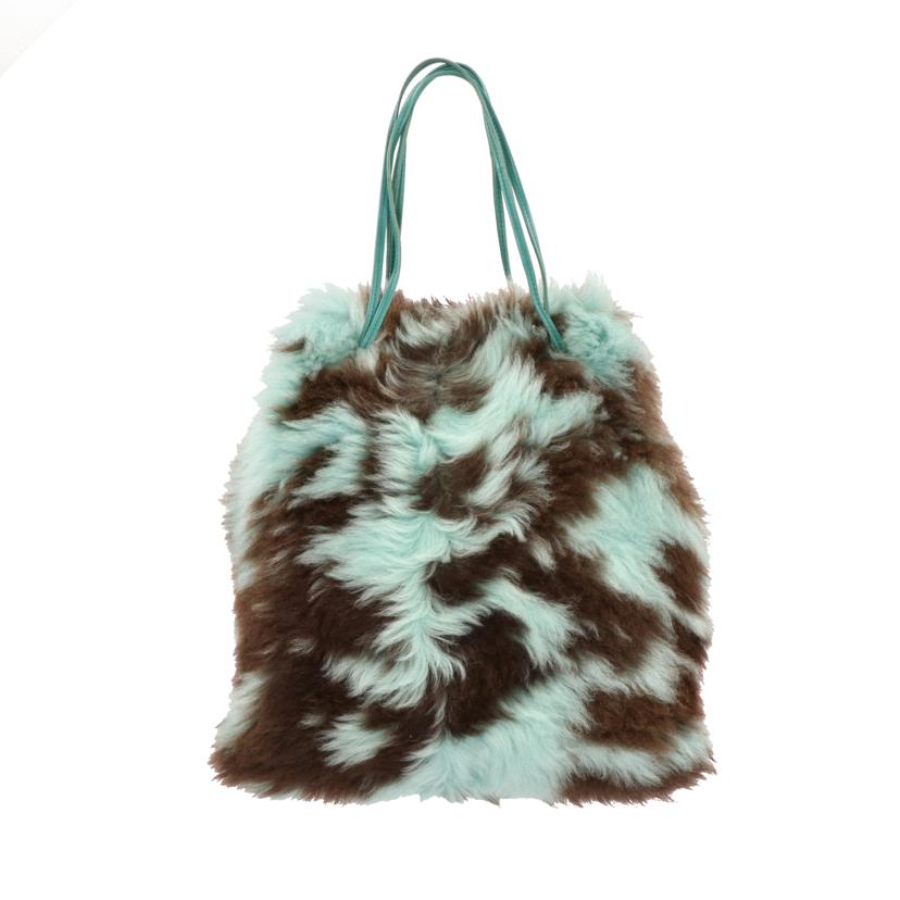 PRADA プラダ/ファー×レザーバッグ/1BC037//Aランク/91