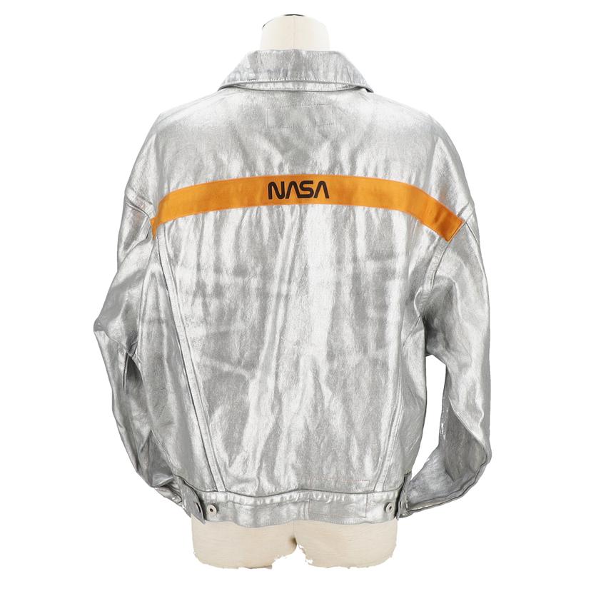 HERON　PRESTON ヘロンプレストン/WA18／NASAコラボ／シルバーコーティングデニムジャケット//ABランク/92