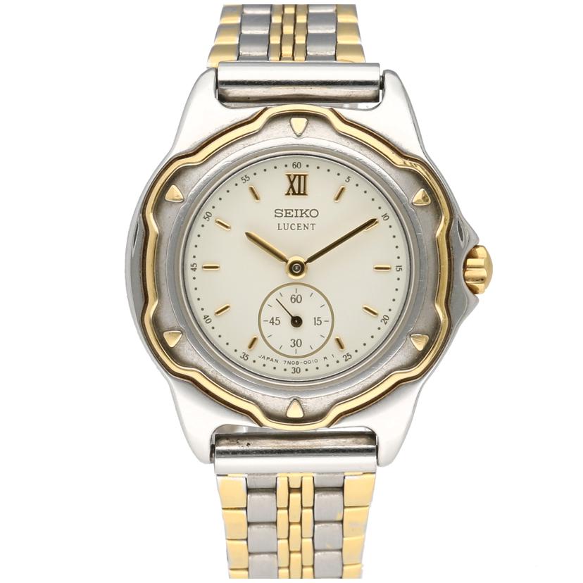 SEIKO セイコー/LUCENT レディース時計 クオーツ ステンレス/7N08-0020//4N0***/Bランク/19