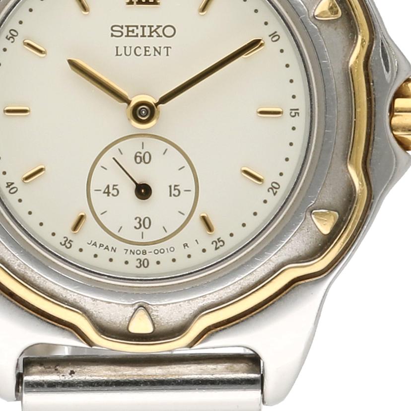 SEIKO セイコー/LUCENT レディース時計 クオーツ ステンレス/7N08-0020//4N0***/Bランク/19