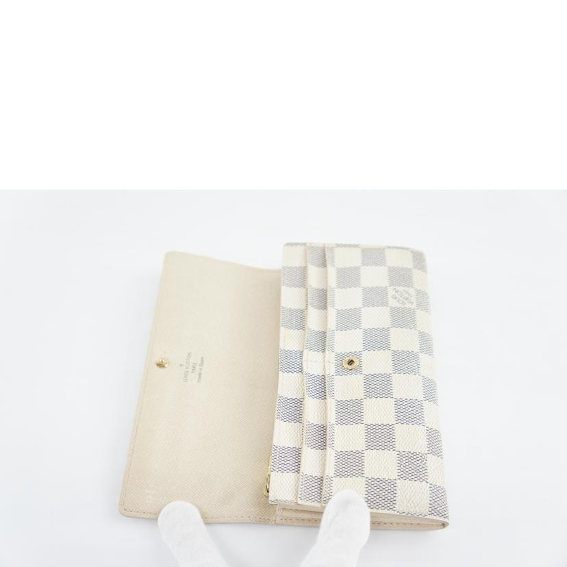 LOUIS　VUITTON ルイヴィトン/ポルトフォイユ・サラ／ダミエ・アズール/N61735//CA2***/BCランク/64
