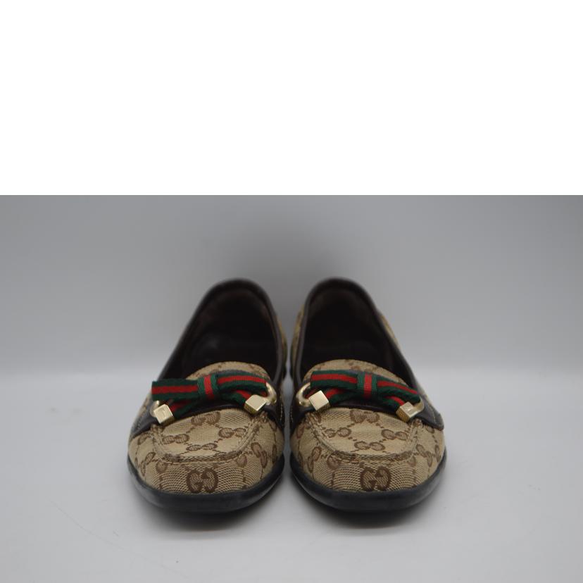 GUCCI グッチ/GGキャンバスプレシーレディースローファー／22．0cm/166932//Bランク/89