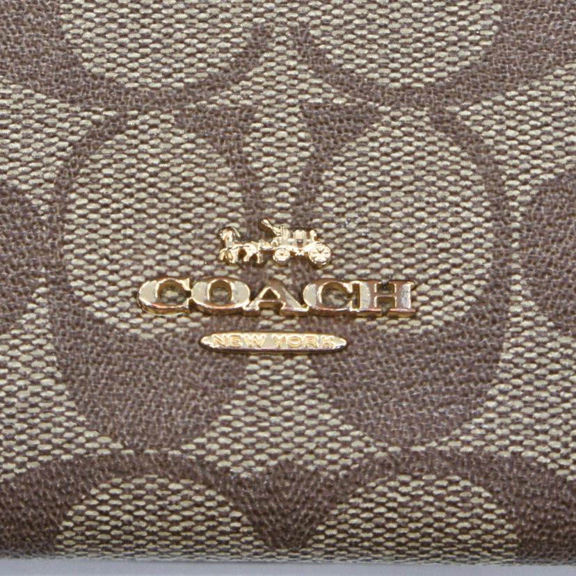 COACH コーチ/シグネチャー　ダブルジップウォレット/C5575//L21**/Aランク/70